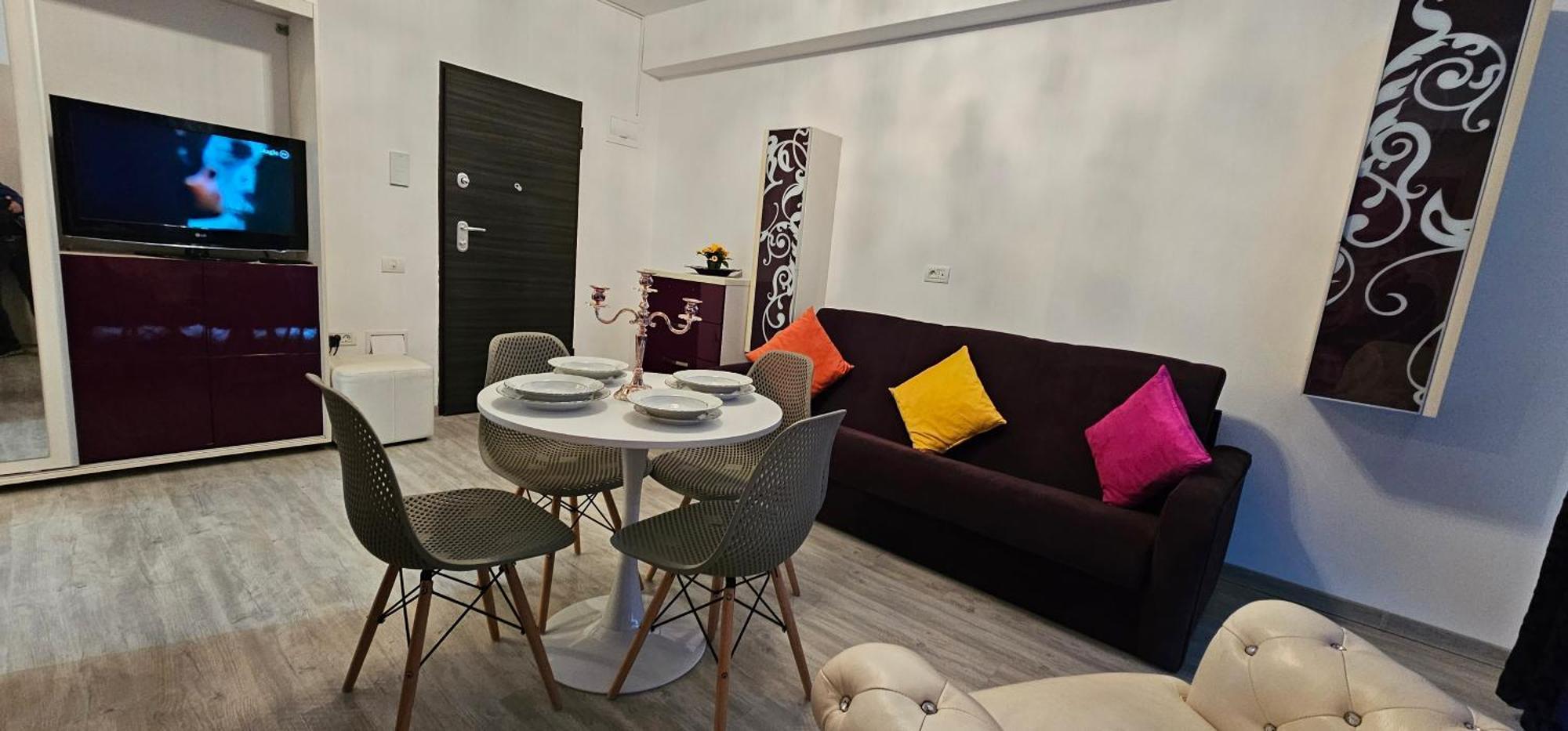 Luxury Aparthotel Promenada In Building Stefan Prima Linie La Mare Нэводари Экстерьер фото